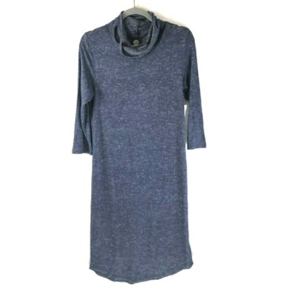 Bobeau Cowl Neck Sweater Dress